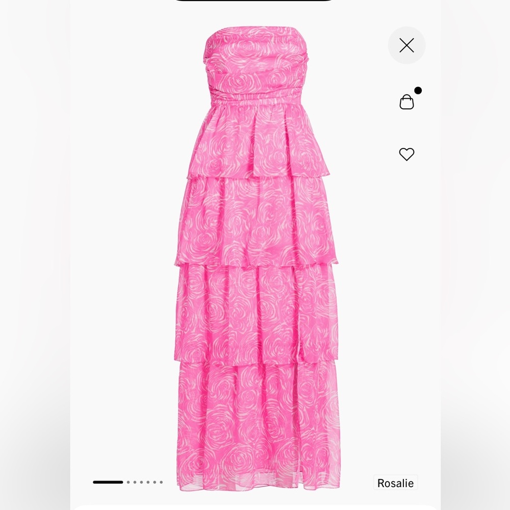 Pink Layered Women's Skirt